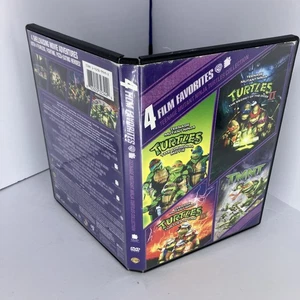 Teenage Mutant Ninja Turtles 2010 DVD 4 Film Favorites Newline Films - Picture 1 of 4