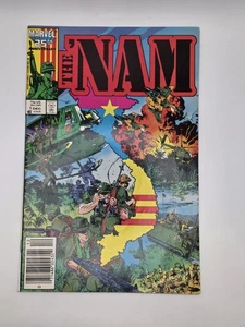 The 'Nam #1 1986 Marvel Comics 1st App Newsstand Comic Book - Picture 1 of 7