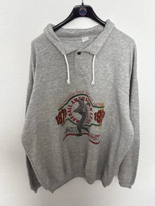 Baseball Vintage Pullover Grau Bunt Gr.XL 90s Retro - Bild 1 von 3