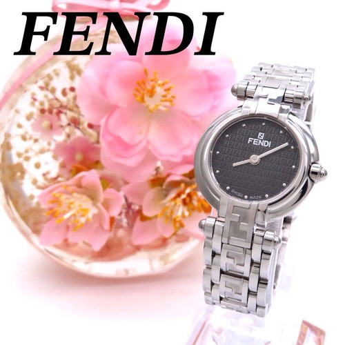 Orologio donna Fendi Zucca nero 750L funzionante e pulito (u