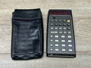 Vintage Leather Case & Hewlett Packard HP 45 Scientific Calculator No Cord - Picture 1 of 15