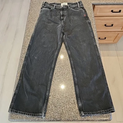BDG Skate Fit Jeans Size 32x30 Black Denim Carpenter Pants 100% Cotton Urban - Image 1 of 4