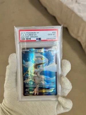Pokemon XY Ancient Origins Kyurem EX Full Art 86/98 PSA 10 GEM MINT - Image 1 of 2