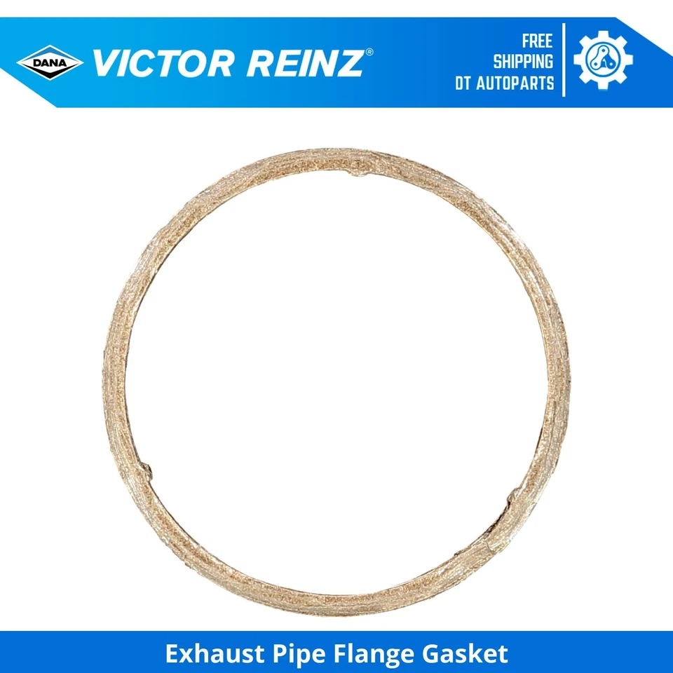 For 2010-2013 BMW 535i GT Exhaust Pipe Flange Gasket Victor Reinz 2011 2012 - Image 1 of 1