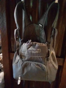Outward Hound Raise The Wolf Dog Bag Backpack Gray - Picture 1 of 6