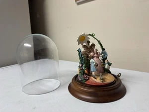 Wizard Of Oz Follow The Yellow Brick Road Music Box Sculpture Franklin Mint 1990 - Picture 1 of 8