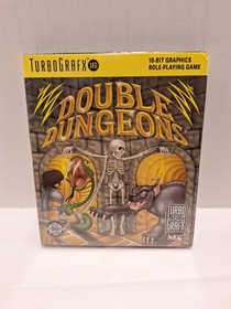 Double Dungeons NEC Turbografx 16 Vintage 1990 Game New Sealed Read See Pics