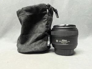 Nikon F mount lens full size AF-S NIKKOR 50mm f1.8 G - Picture 1 of 5