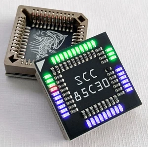 LED BlinkHAT for SCC 85C30 vintage Macintosh repair and diagnostic tool - Picture 1 of 6