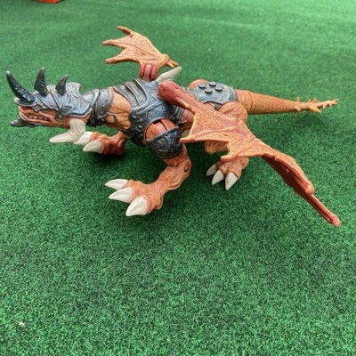 RARE Mega Bloks Metal Ages Lead Armor Dragon Fearswoop 9692 Figure Complete - Image 1 of 2