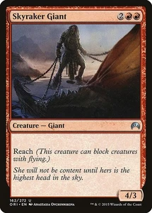 Skyraker Giant 4x FOIL ORI MTG Magic Origins Uncommon MINT red - Picture 1 of 1