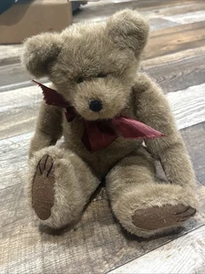 "Oso de peluche Boyds Bears tierno marrón totalmente articulado 15""" - Imagen 1 de 5
