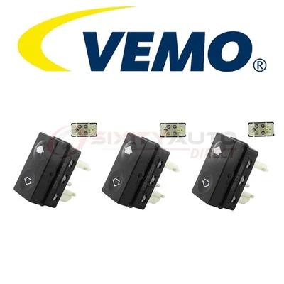3 pc VEMO Sunroof Switch for 1996-1998 BMW M3 - Electrical Lighting Body vh Foto 1 de 4