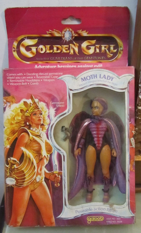 Golden Girl Galoob Moth Lady cloni She-Ra - Immagine 1 di 1