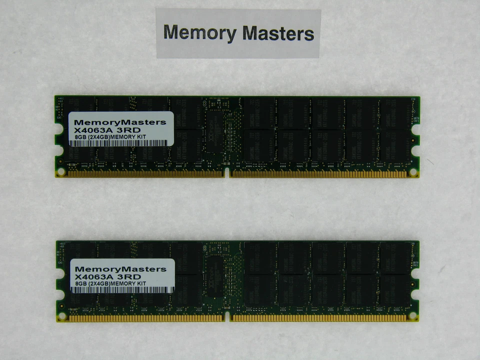 X4063A 8GB (2x4GB) DDR2-667 Speicher Set für Sun Fire x2200 M2 - Bild 1 von 1