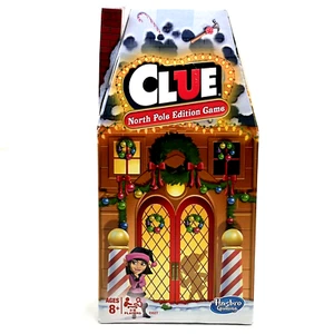 Hasbro Gaming Clue: North Pole Holiday Edition Juego de Mesa NUEVO - Imagen 1 de 3