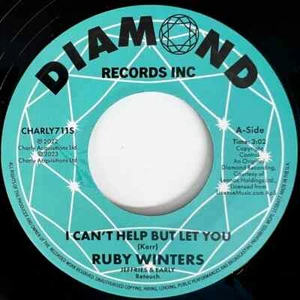 RUBY WINTERS - I Can't Help But Let You (Jeffries & Early Retouch) 7" Listen - Picture 1 of 2