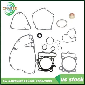 For KAWASAKI KX250F 2004-2008 Complete Gasket Kit Set Top And Bottom End - Picture 1 of 15