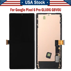 Replacement For Google Pixel 6 Pro OLED LCD Display Touch Screen Digitizer+Frame - Zdjęcie 1 z 6