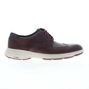 Rockport Noah Wingtip CJ3198 Mens Burgundy Oxfords & Lace Ups Shoes - Picture 1 of 4