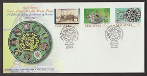 (MF212)MALAYSIA 1997 CENTENARY OF THE CONFERENCE OF RULERS FDC - Picture 1 of 1