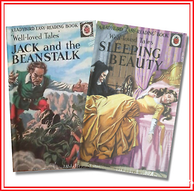 Ladybird Books Jack And The Beanstalk Sleeping Beauty Series 606D Well Loved Tal • 6£