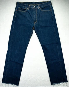 Levis 505 Regular Fit 38x34 etichetta misure 38x33 polsini grezzi ottimo colore vedi dettagli - Foto 1 di 15