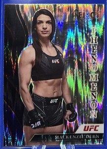 MACKENZIE DERN 2022 PANINI SELECT UFC Phenomenon SILVER FLASH PRIZM SP
