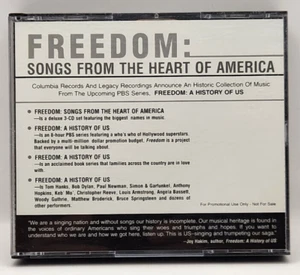 Freedom Songs Heart Of America Recording Country Folk Rock Music CD 2003 USED - Picture 1 of 2