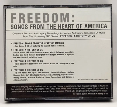 Freedom Songs Heart Of America Recording Country Folk Rock Music CD 2003 USED - Image 1 of 2