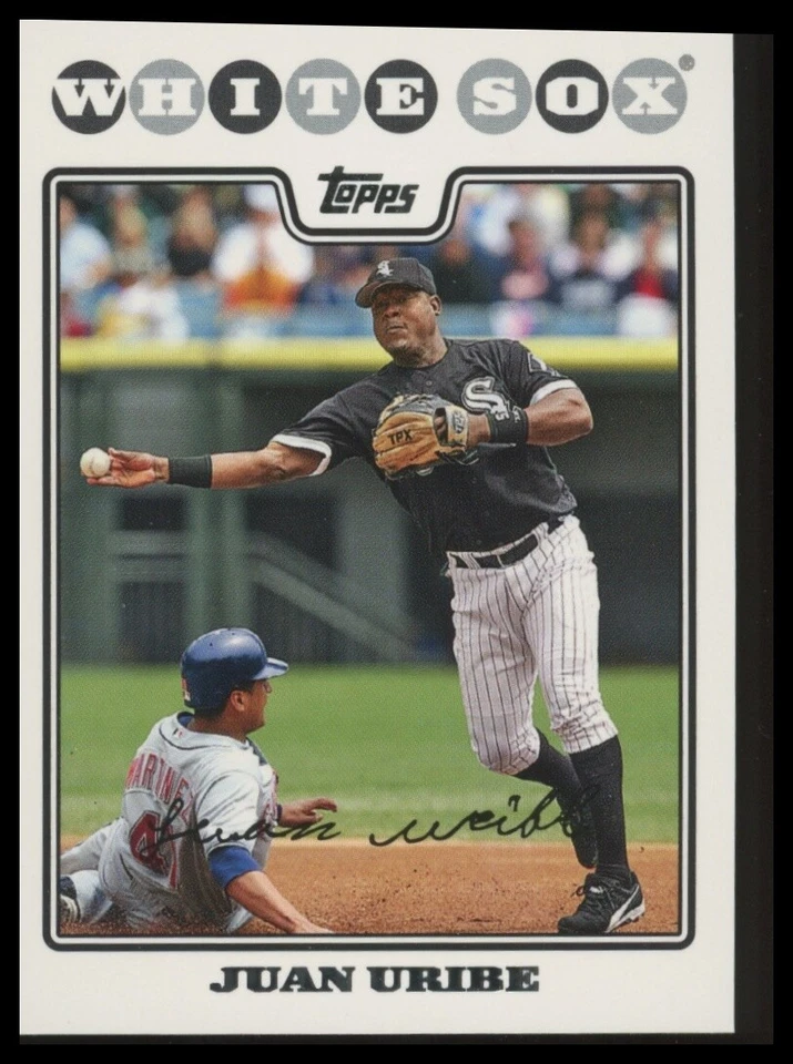 2008 Topps #639 Juan Uribe Chicago White Sox - Image 1 of 1