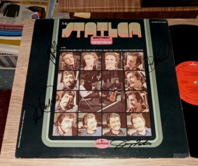 STATLER BROTHERS - Innerview LP SIGNED AUTOGRAPHED BY THE BAND - Image 1 of 2