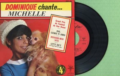 DOMINIQUE / Michel - Dio, como ti amo / TRIANON 4563 Pressing France 1965 EP VG+ - Image 1 of 4