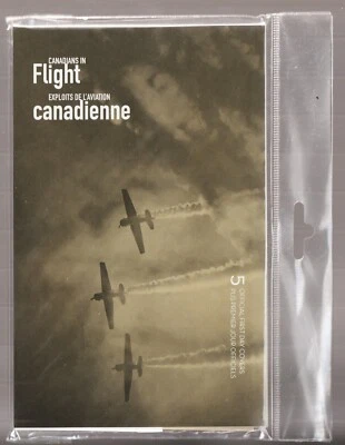 2019 Canadians in Flight. OFDC набор из 5. Включает Avro Aero. Новый в упаковке. - Изображение 1 из 2
