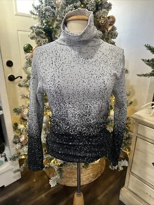 Zella Top Pullover Seamless Compression Mock Neck Base Layer M - Image 1 of 4