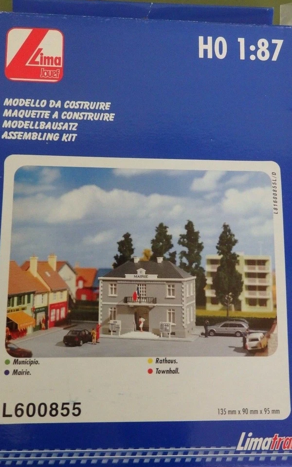 LIMA JOUEF L600855 Municipio Mairie Rathaus Townhall HO 1 87
