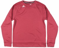 Adidas Performance ClimaWarm Crewneck Sweatshirt Pullover Mens Heather Red