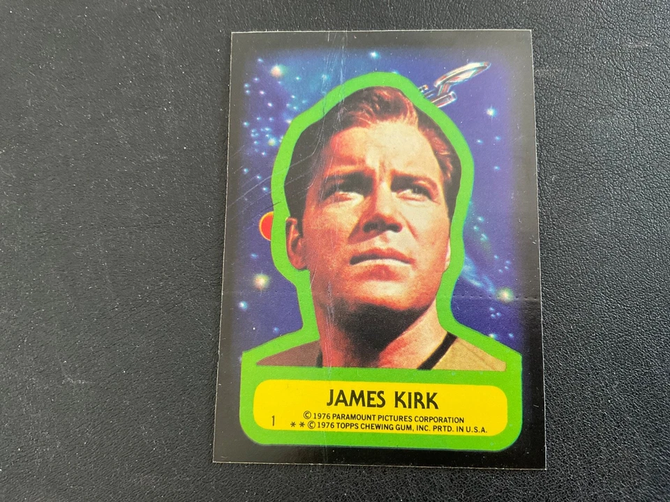 1976 STAR TREK STICKERS PICK CARDS YOU WANT - Image 1 of 1