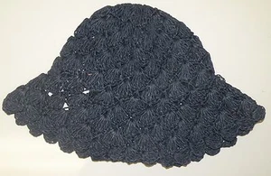 GYMBOREE SWIM SHOP PURPLE STRAW SUN HAT 5 6 7 8 10 12 NWT-OT - Picture 1 of 1