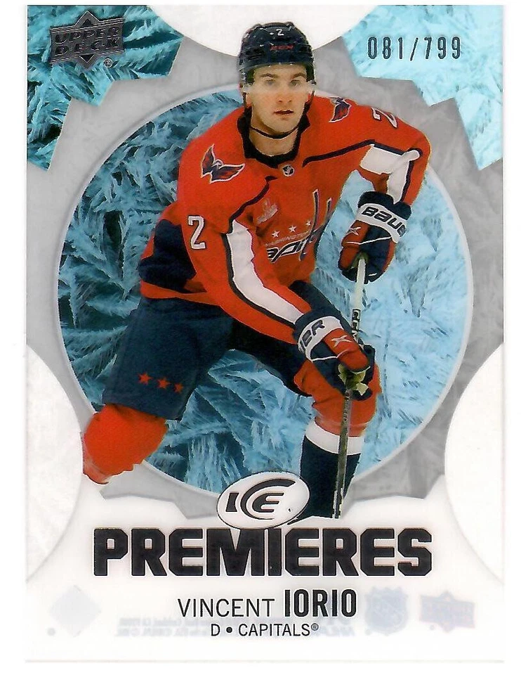 2023-24 UPPER DECK ICE PREMIERES VINCENT IORIO RC #81/799 - Image 1 of 1