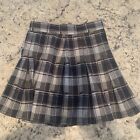 Nova Vintage Plaid School Girl Skirt XS