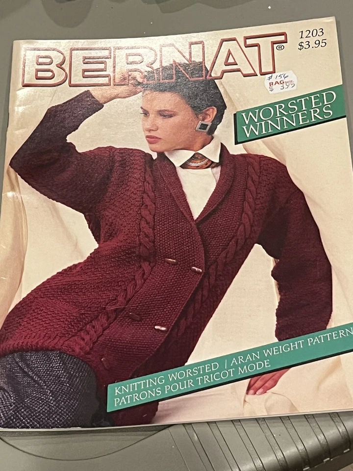 Bernat Worsted Winners  knitting patterns Instructions - Image 1 of 1