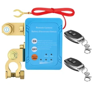 Battery Switch Disconnect Power Kill Master Isolator Remote Off Control 12V/24V - Picture 1 of 10
