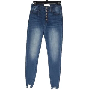 Kancan Estilo KC7273M 35378 Women's Size 3 / 25 Light Wash Blue Jeans High Rise - Picture 1 of 9