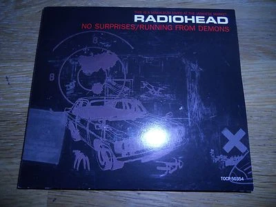RADIOHEAD "NO SURPRISES/RUNNING." 6 TRACK JAPANESE 1997 EMI & PARLOPHONE RECORDS - Image 1 of 4