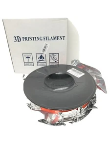 3D Drucker Filament 1,75mm 1kg/2,2lbs PLA fluteszierend rot versiegelt - Bild 1 von 5