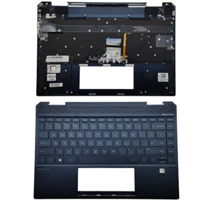 Teclado retroiluminado con reposamanos azul para HP Spectre X360 13-AP 13-AP0013DX L37683-001 - Imagen 1 de 8