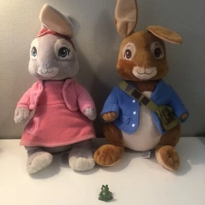 Easter Bunny Peter Rabbit Lily Bobtail Cottontail  Plush 16" Stuffed Animal 2014 - Picture 1 of 15