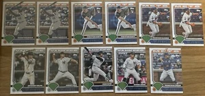 (11) Soto/Judge/Lindor 2024 Topps Fanatics Fan Fest FFNYC Exclusive Yankees Mets - Picture 1 of 2