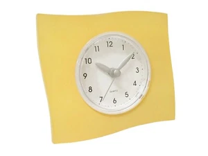 (XY019) RELOJ DE PIE SOBREMESA MESITA MESILLA GRANDE ACRILICO CUADRADO NARANJA - Foto 1 di 3